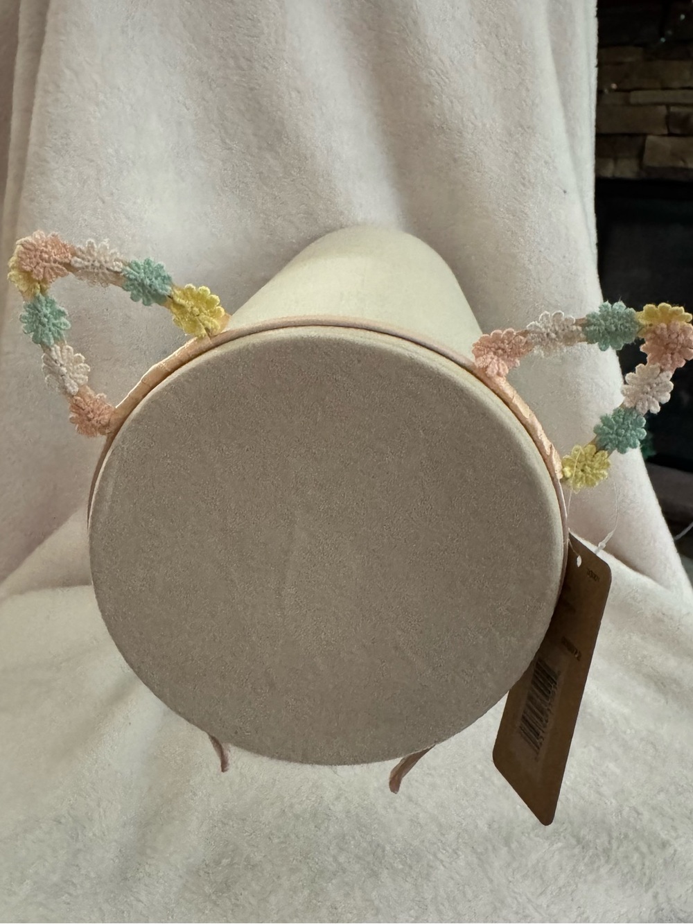 Haia Accessories Pastel Floral Cat Ear Headband - Pink, Yellow, Green